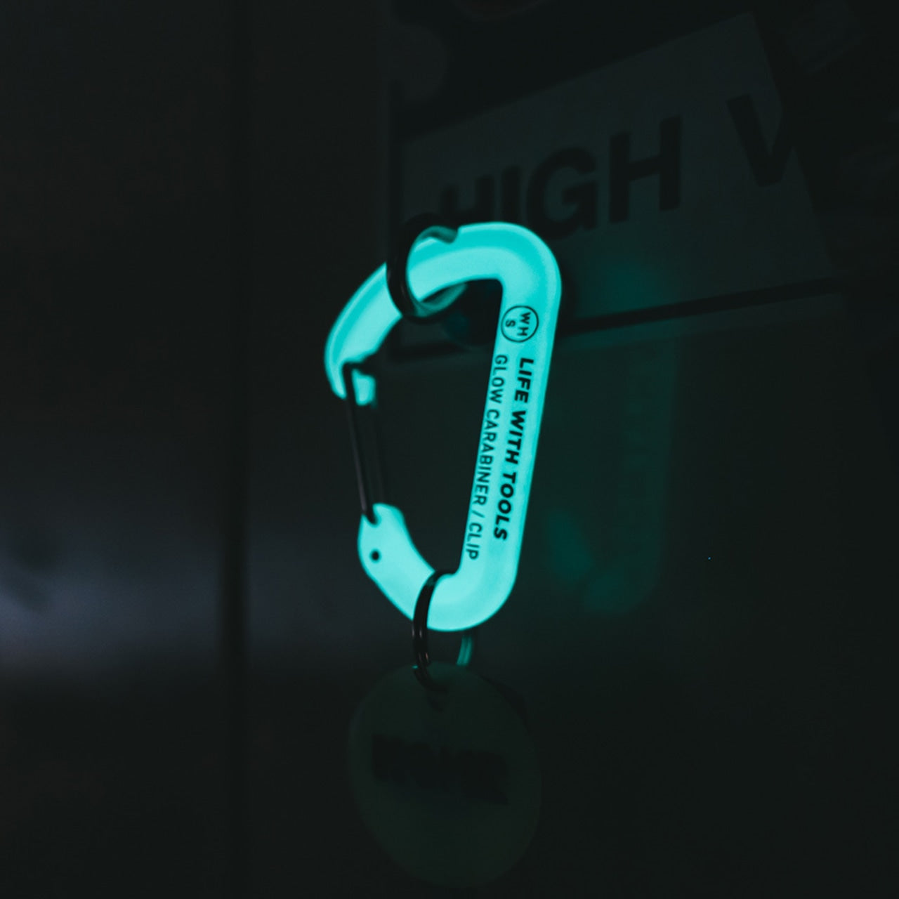 WHATNOT/蓄光カラビナ|GLOW CARABINER(1個)