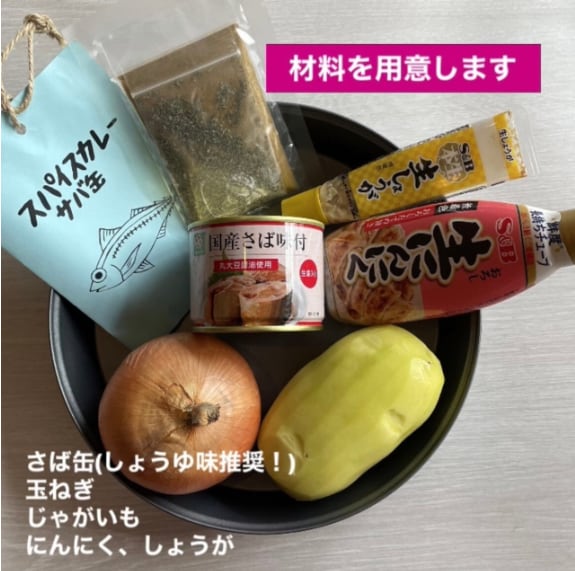 FATCAMP スパイスカレーサバ缶