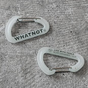 WHATNOT/蓄光カラビナ|GLOW CARABINER(1個)