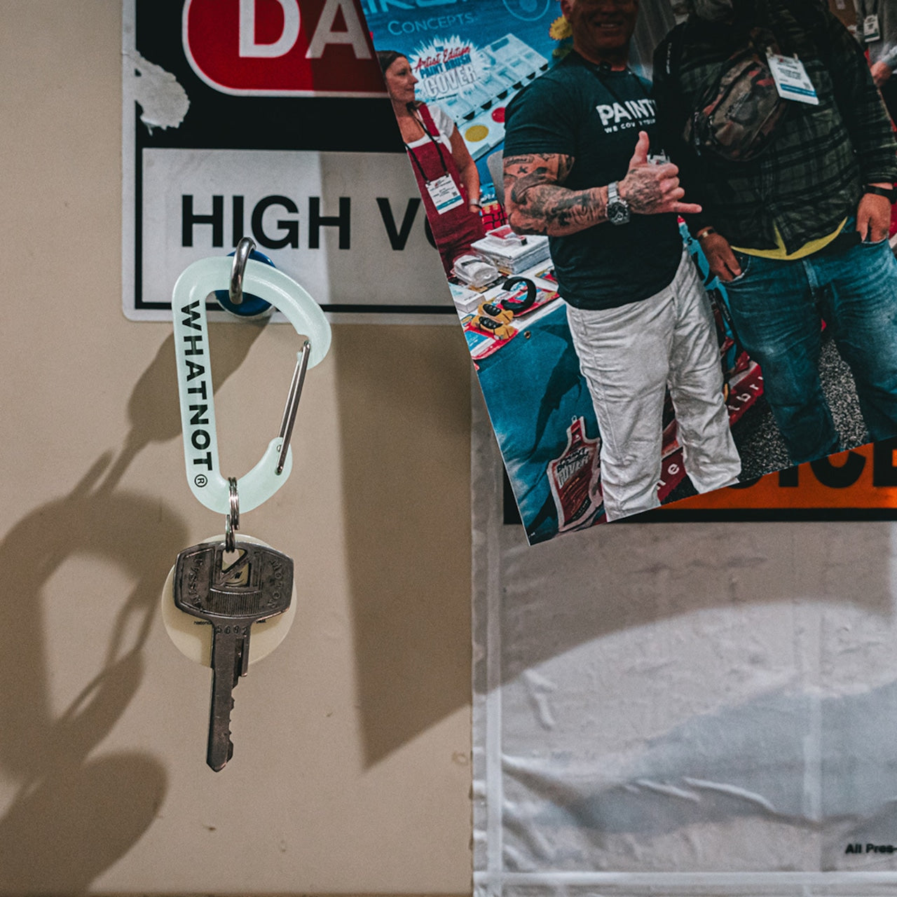 WHATNOT/蓄光カラビナ|GLOW CARABINER(1個)