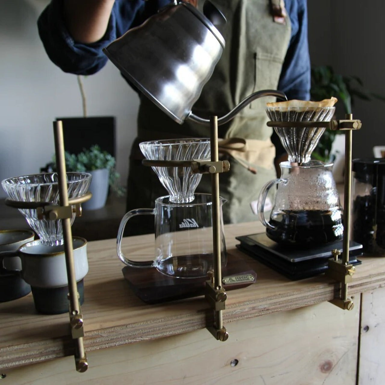 FEDECA Bar Clamp Dripper Stand バークランプドリッパースタンド