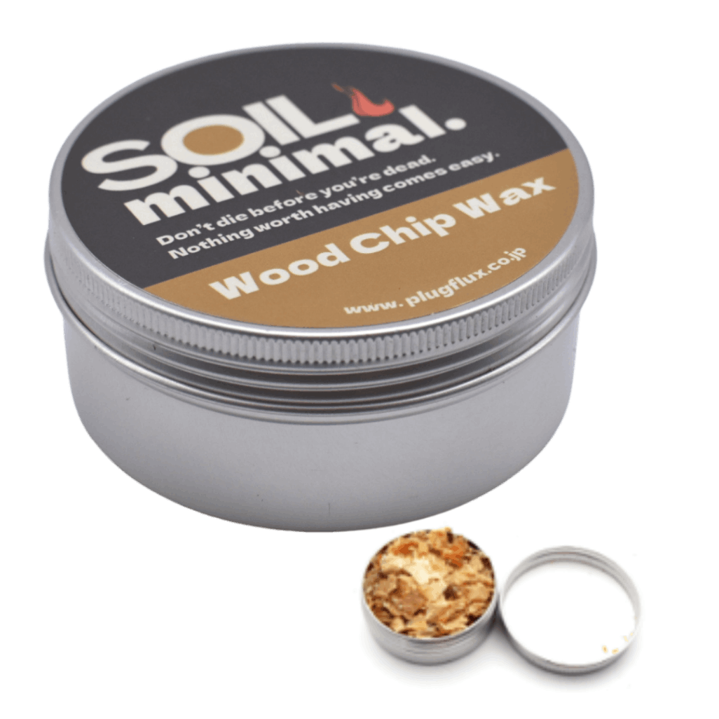 SOIL minimal.　Wood Chip Wax